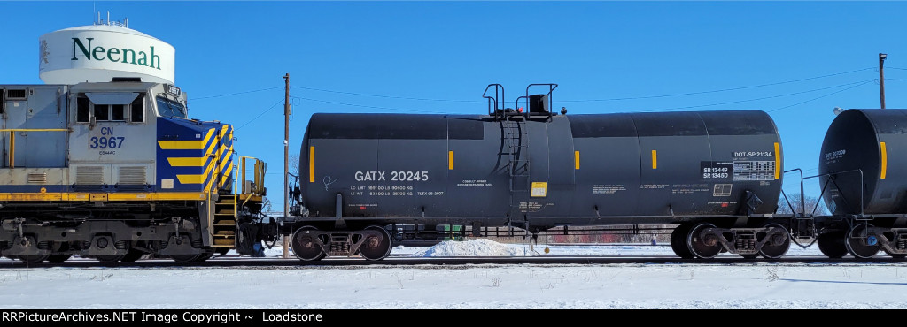 GATX 20245 CN 3967